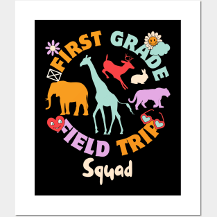 First Grade Field Trip Squad Posters and Art